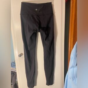 Black Lululemon leggings size 6